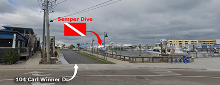 Charter boat directions